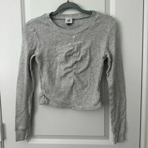 Cabi Long Sleeve Cropped Top